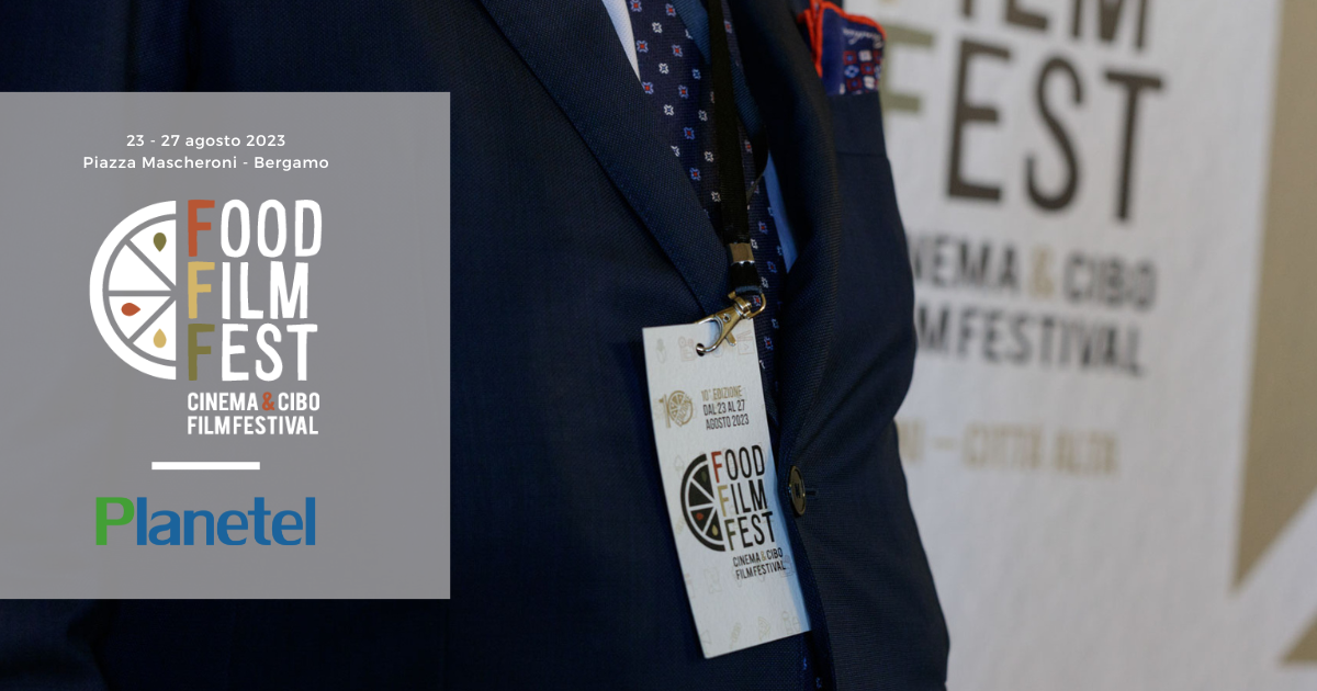 Planetel sponsor del Food Film Fest 2023
