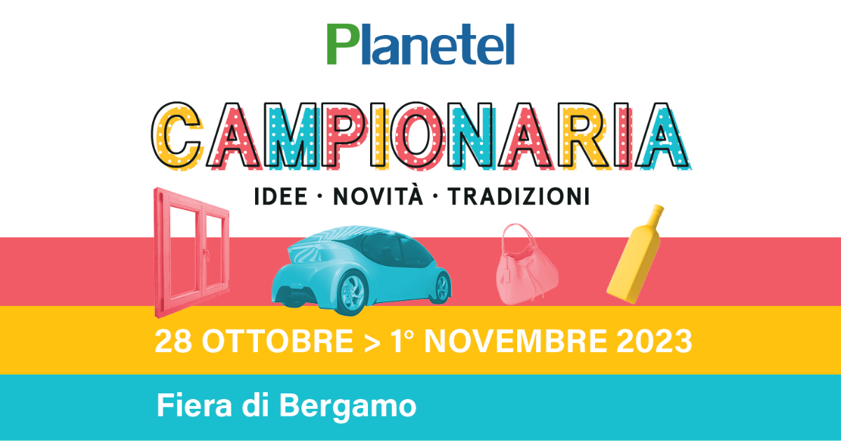 Planetel alla Fiera Campionaria di Bergamo 2023