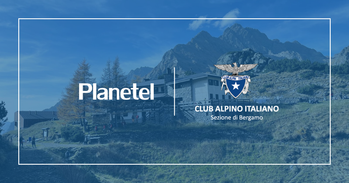 Convenzione CAI Bergamo e Planetel S.p.A: uniti per l’ambiente e il territorio