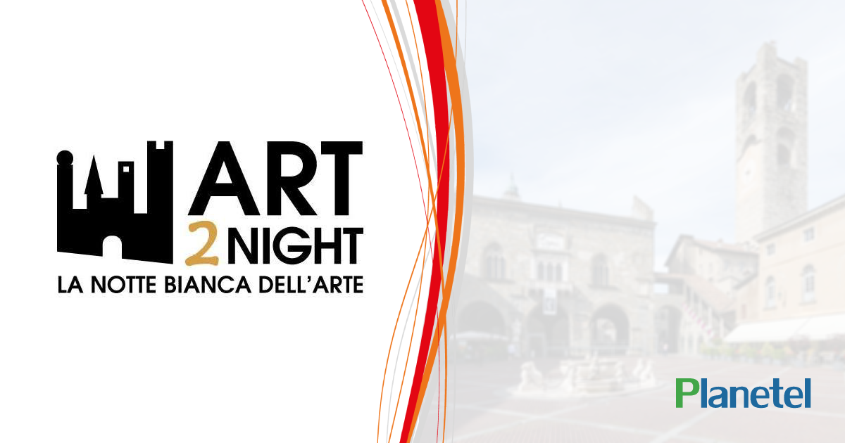Planetel sponsor di Art2night 2023