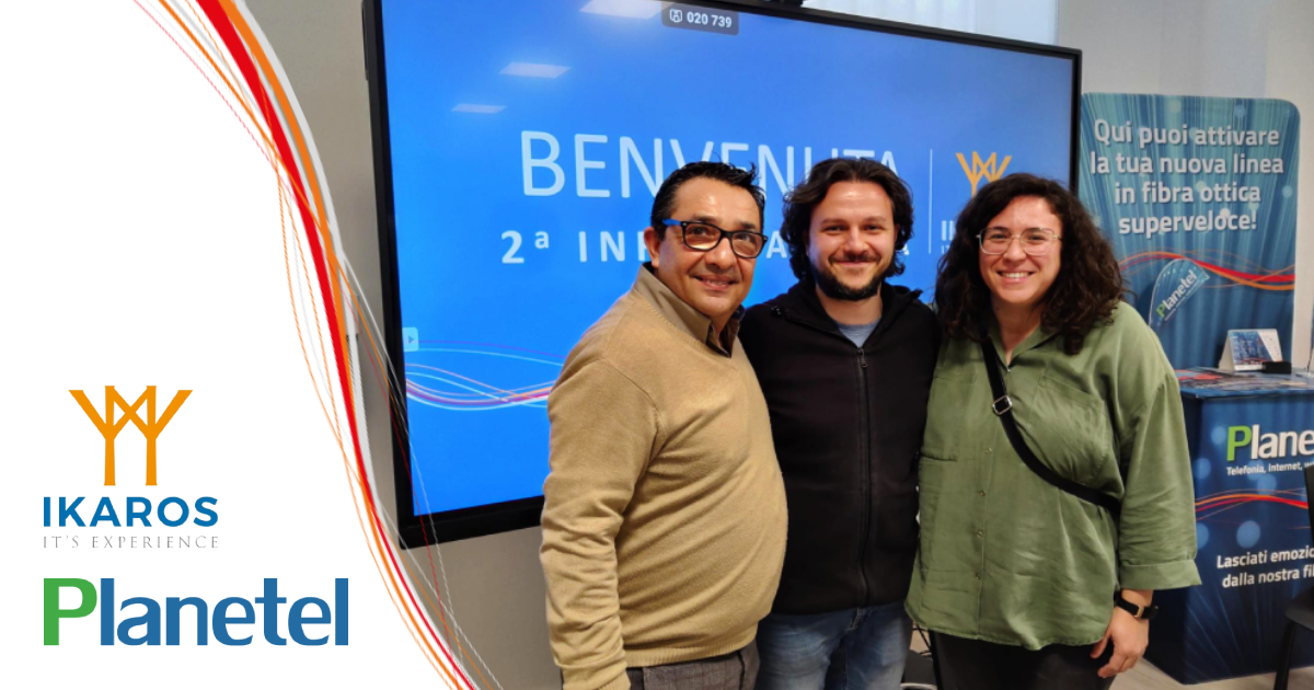 Gli studenti di Ikaros in visita alla sede Planetel