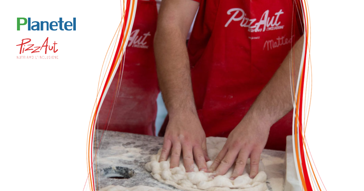 Planetel insieme a PizzAut per nutrire l’inclusione