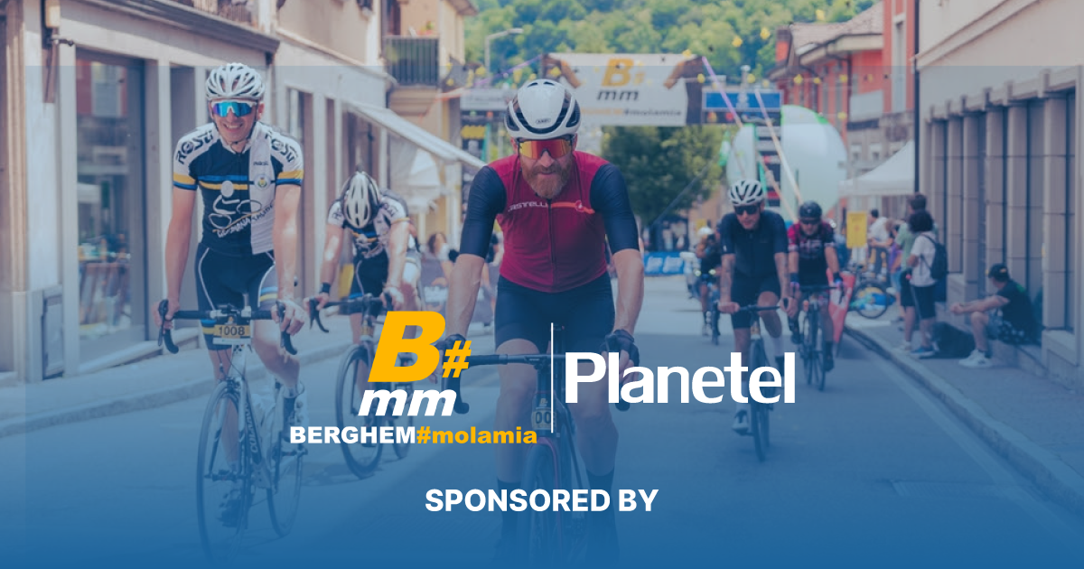 Planetel e BERGHEM#molamia pedalano insieme per l’edizione 2025