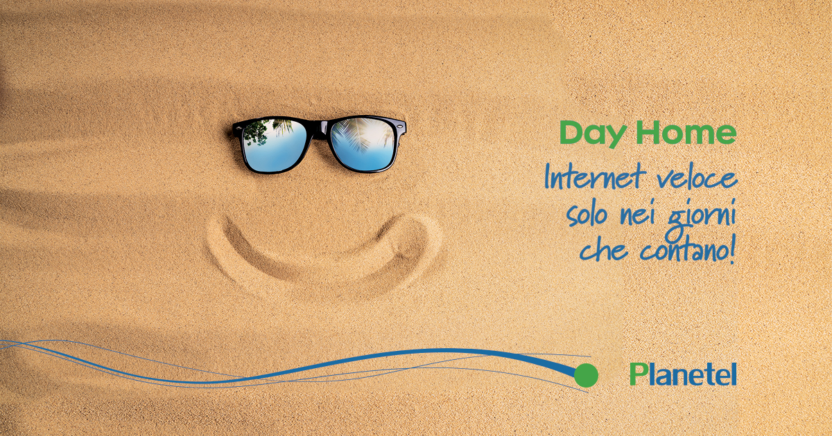 Day Home Planetel: internet veloce solo nei giorni che contano