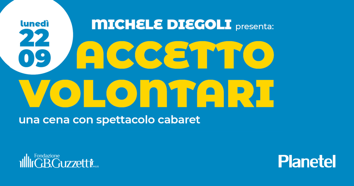 Planetel sponsor della serata di beneficenza a sostegno della Fondazione Guzzetti