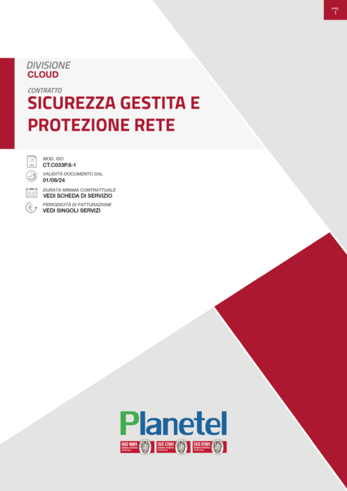 Sicurezza e protezione Rete