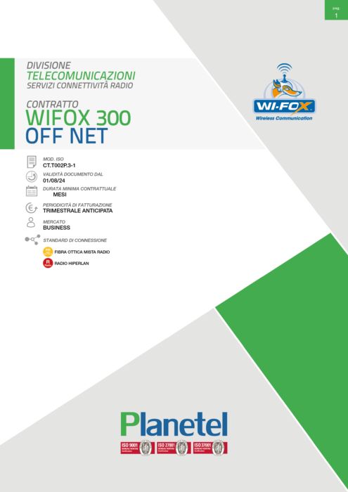 Radio Wifox 300 OffNet
