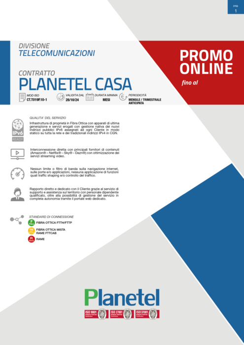 Planetel Casa Promo