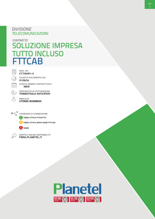 Soluzione Impresa Tutto Incluso FTTCab